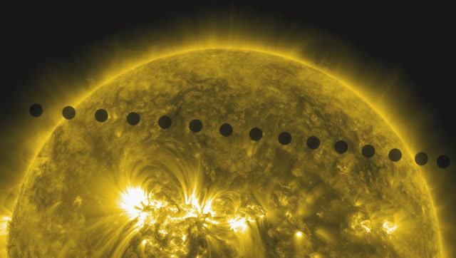 罕有的天文现象平均每个世纪上演13次的水星凌日