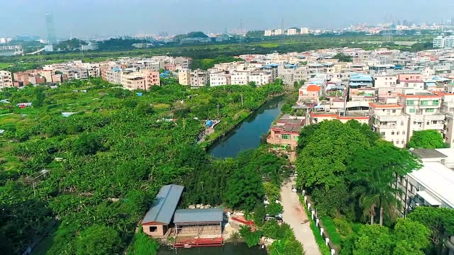 黄埔村航拍视频