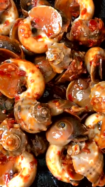 香辣猫眼螺教程!