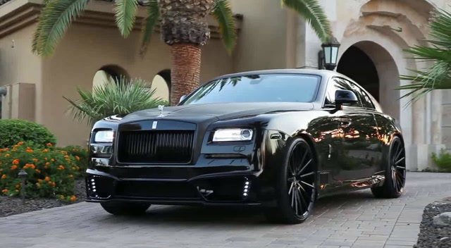 这就是男人渴望奢侈生活!劳斯莱斯加别墅等于土豪!