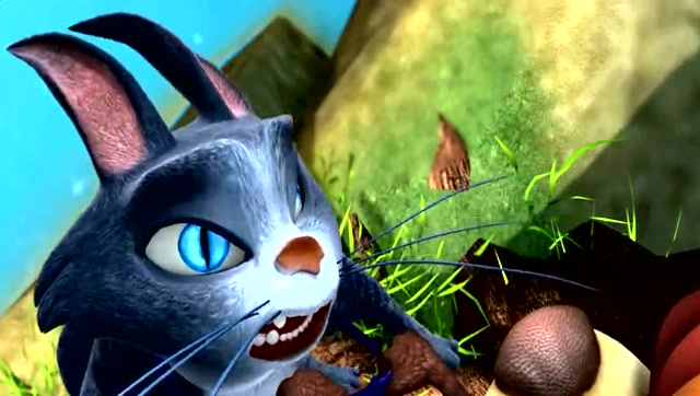 原来肥波和蹦蹦没有掉水里掉在了树上啊