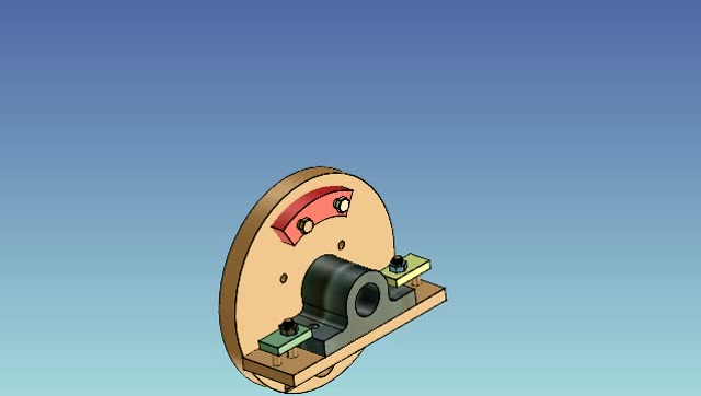 角铁式车床夹具