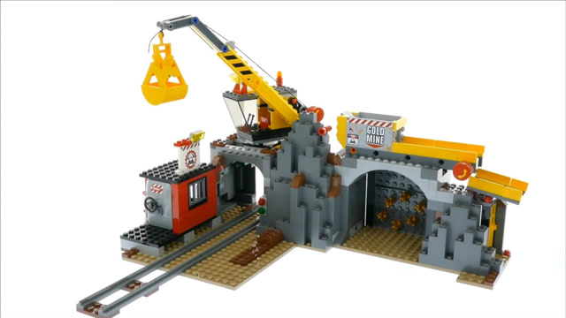 lego乐高积木城市系列4204采矿场快速搭建
