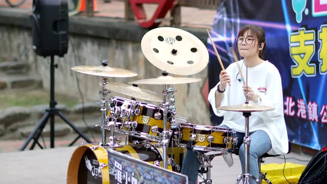 1021 罗小白架子鼓视频—后来的我们(五月天)