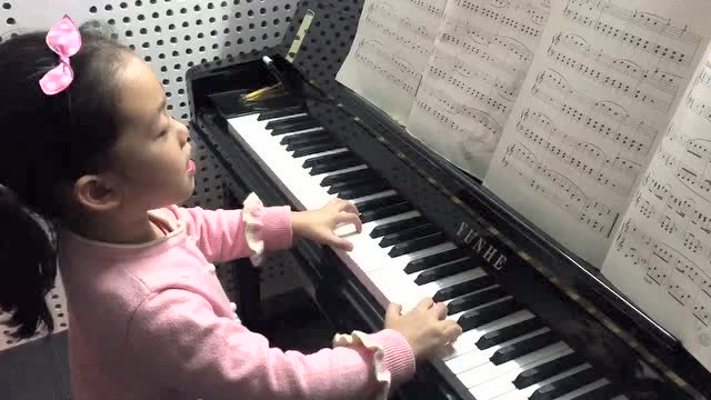 通州博雅琴行姚瑶(幼儿)钢琴独奏《动物狂欢节》