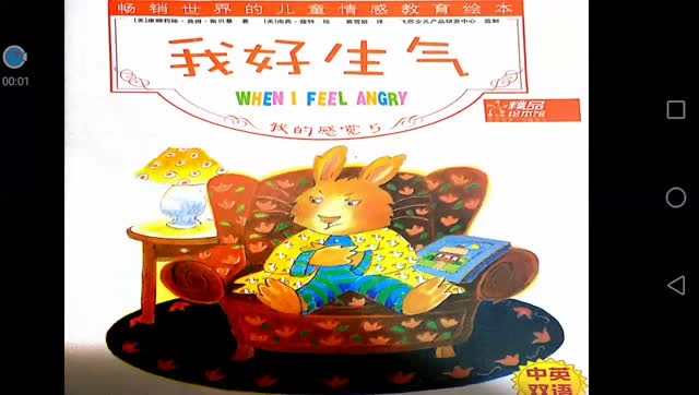 儿童情感教育绘本《我好生气》