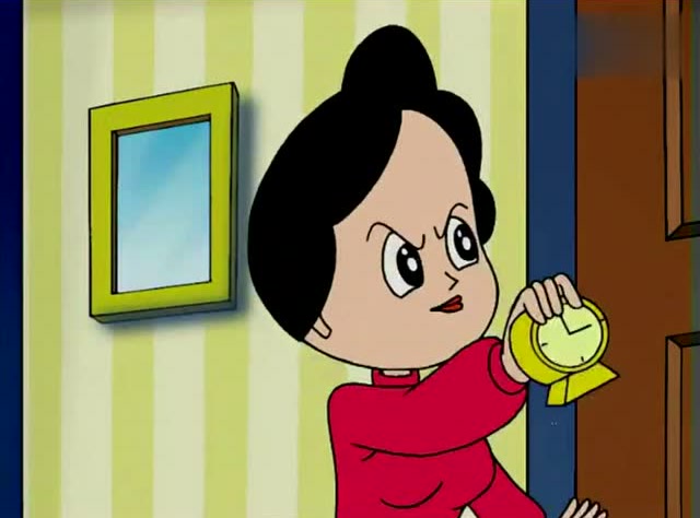 围裙妈妈生气了