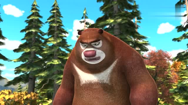 熊出没:原来那片小树林是大狗熊的妈妈带他们玩的地方