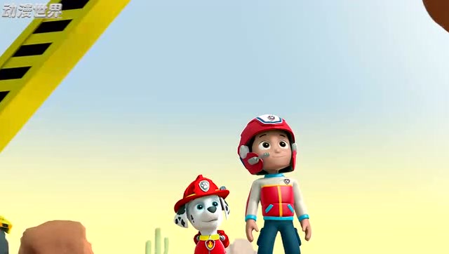 汪汪队立大功:天上究竟有什么东西,小男孩看得如此的认真