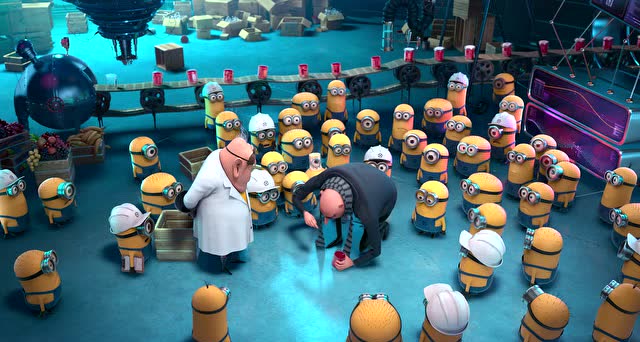 纳法里奥博士实验室居然有这么多的小黄人?居然这么可怕!