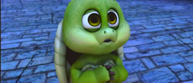 熊出没熊大熊二为拖拖表演皮影戏