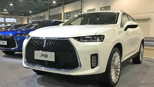 轴距2950mm,带四排气,魏派p8售价公布,唐二代还是它?