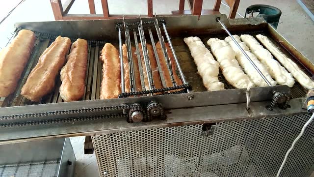 西马庄单胚油条机