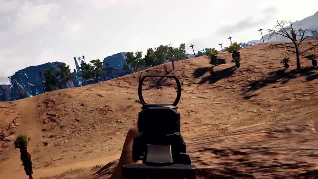 绝地求生-吃鸡我喜欢用红点,表哥你喜欢吗?