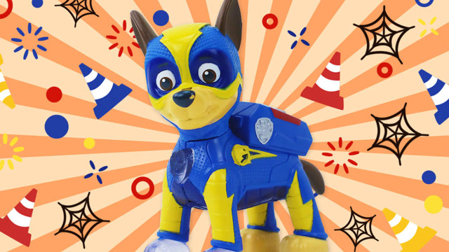 玩具口袋 汪汪队立大功强力狗狗系列之阿奇的玩具分享