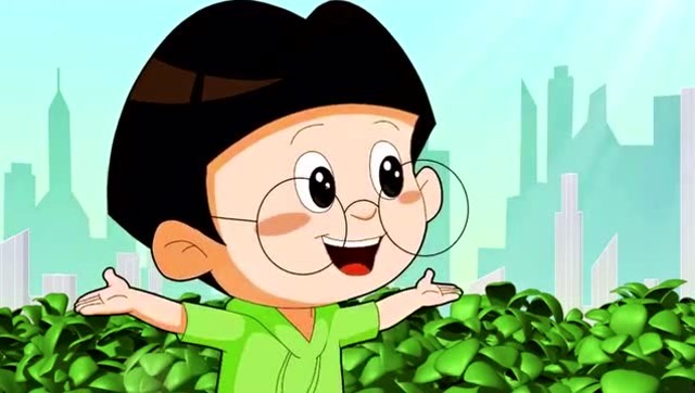 大头儿子长胡子了,小明很羡慕,也希望长胡子