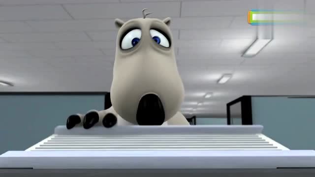 倒霉熊第一天上班就被炒鱿鱼了