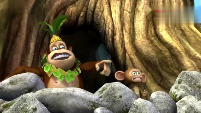 熊大熊二为了捍卫熊洞,居然给吉吉毛毛打造了个家,太棒了!