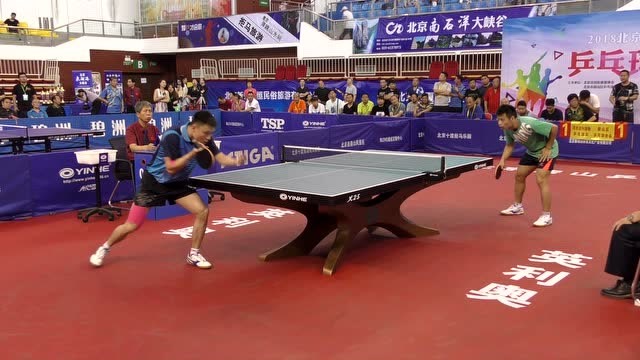 专业组决赛第3盘 翟超vs苏钰杰 2018北京民俗旅游杯乒乓球大奖赛