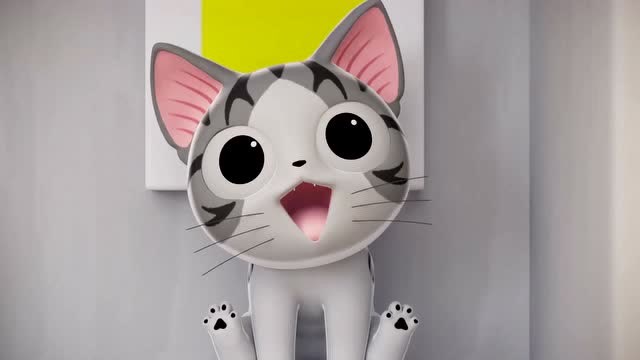 《甜甜私房猫》小奇真的太可爱了这个动作真的好萌呀!
