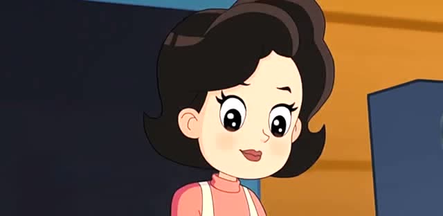 大头儿子小头爸爸:儿子看着妈妈照片以为是个姐姐,妈妈心里乐开花