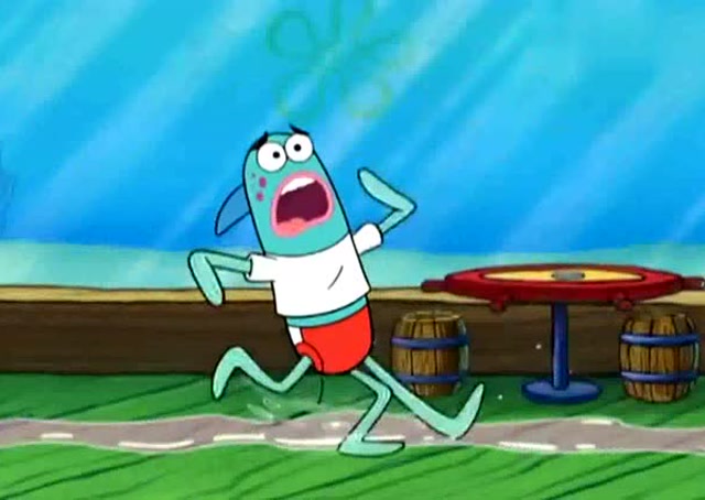 蟹堡王餐厅下起了钞票雨,蟹老板赶走海绵宝宝