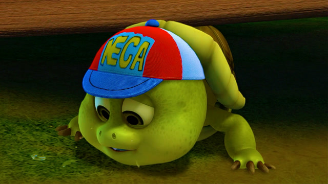 熊出没:熊大熊二救了乌龟拖拖,得到了大家的赞赏,非常开心