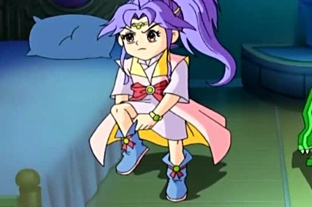 神兵小将:阿雪和紫剑妹妹决斗