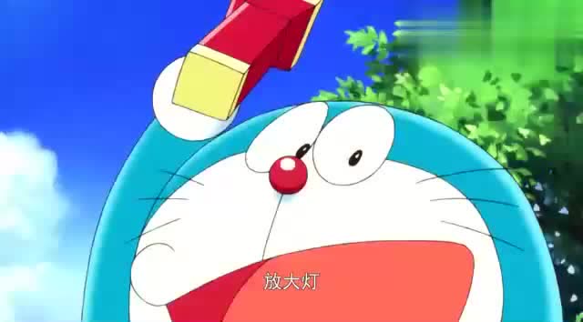 大雄要去金银岛冒险,哆啦a梦拿出任意门,却遭到了嫌弃!