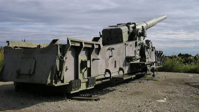 炮的威力能有多大美国m65型原子炮了解下4炮顶一颗原子弹