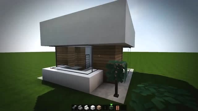 《我的世界》教你建造8x8的小型单人生存别墅