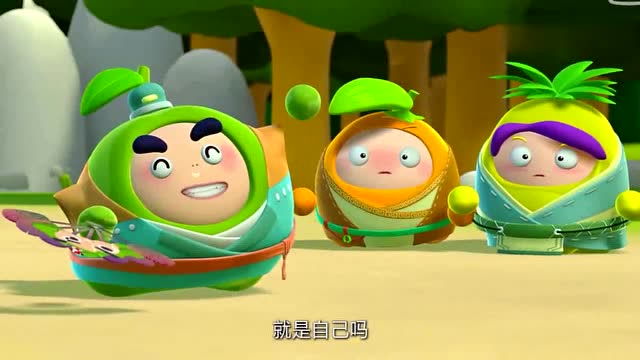 果宝特攻第四季:果宝三剑客潜伏进城发现超级吸力