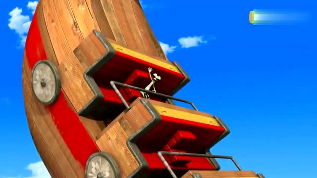 倒霉熊兴致勃勃去游乐园,结果悲剧了