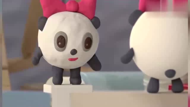 瑞奇宝宝:诺诺真会玩橡皮泥,他做了每个宝宝的形状呢
