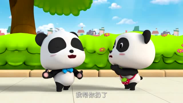 宝宝巴士妙妙废品被奇奇扔了,这是要卖掉得到钱捐给山区小朋友的