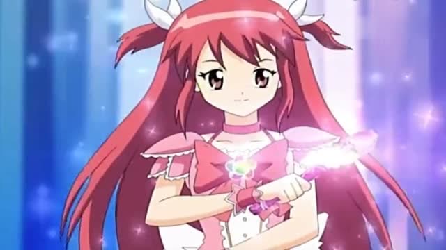 巴拉拉小魔仙之彩虹心石版本的美琪美雪变身后看起来罗丽风十