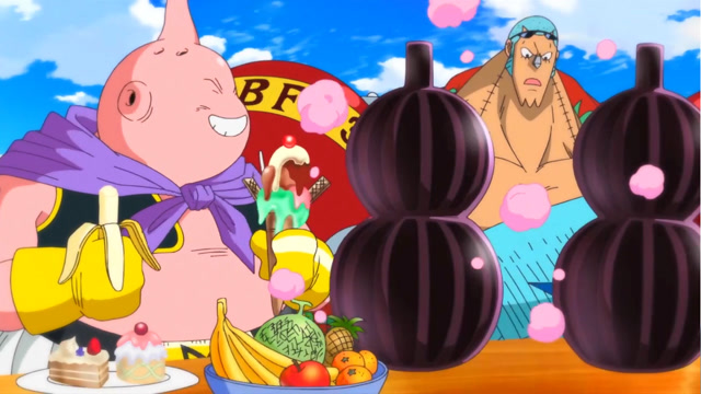 听到弗兰奇更喜欢喝可乐,布欧直接把食物变成可乐了,太有爱了