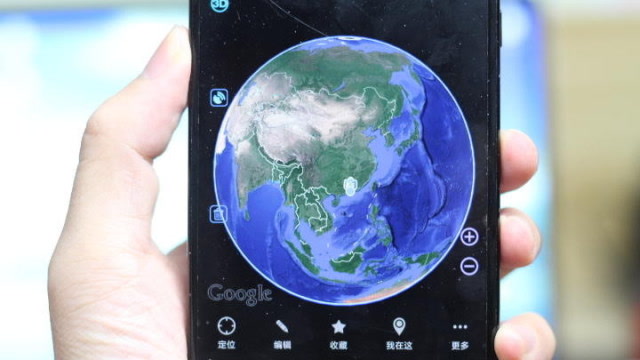 教你把手机变成3d高清地球仪,你家啥样都超清楚!高德百度得加油