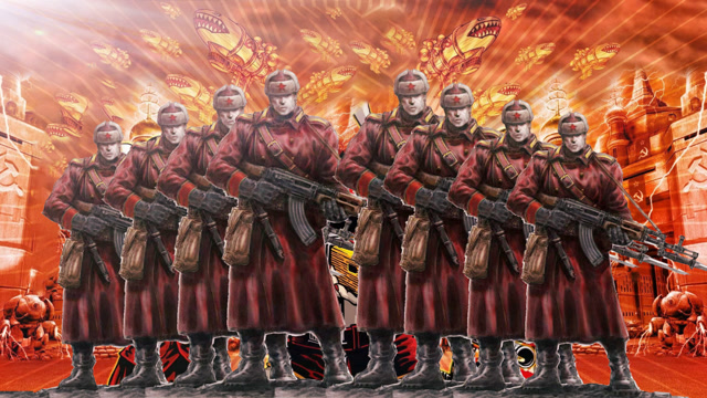 红色警戒:8个魔改动员兵打主攻,直接灭掉一个冷酷敌人