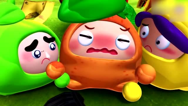 果宝特攻:橙留香的香橙战宝终于升级了,咸鱼要翻身了