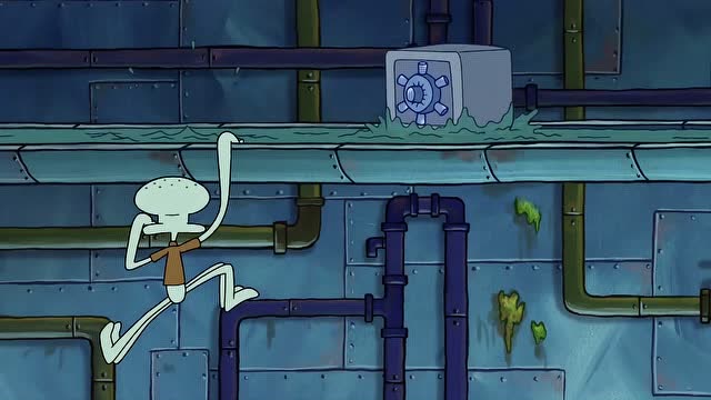 海绵宝宝:蟹老板的保险柜被马桶冲走了