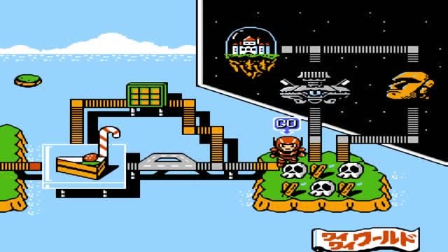 经典fc动作游戏《科乐美世界2》第10期