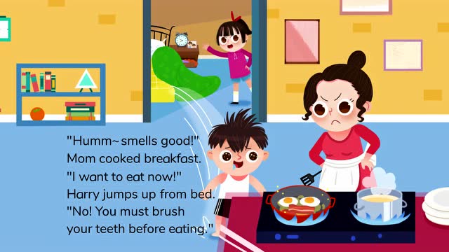 英语绘本《good habits》培养宝宝的好习惯