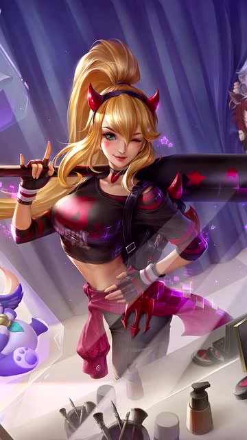 王者荣耀:花木兰变小恶魔