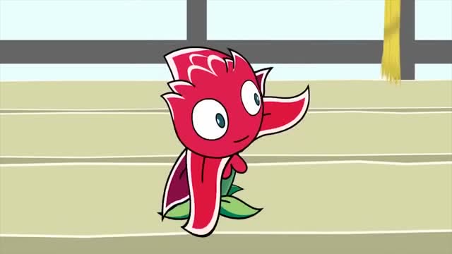 植物大战僵尸游戏动画红针花与导向蓟的矛盾一