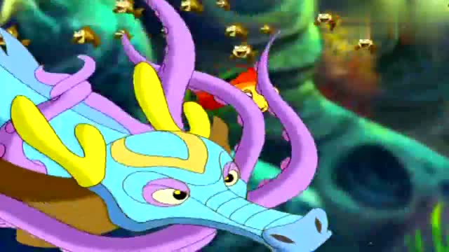 小鲤鱼历险记:泡泡分不出真龙假龙,苦苦哀求把奶奶变回来