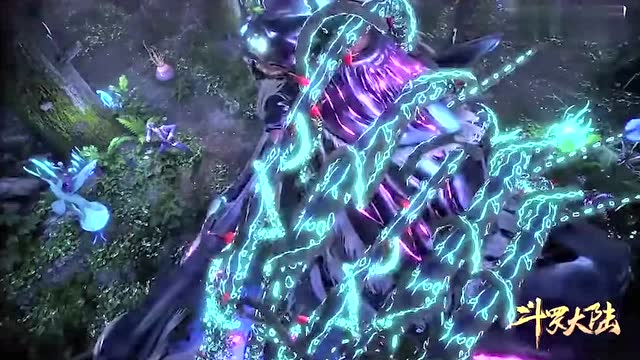 斗罗大陆:唐三对战人面魔蛛,画面特效酷炫无比