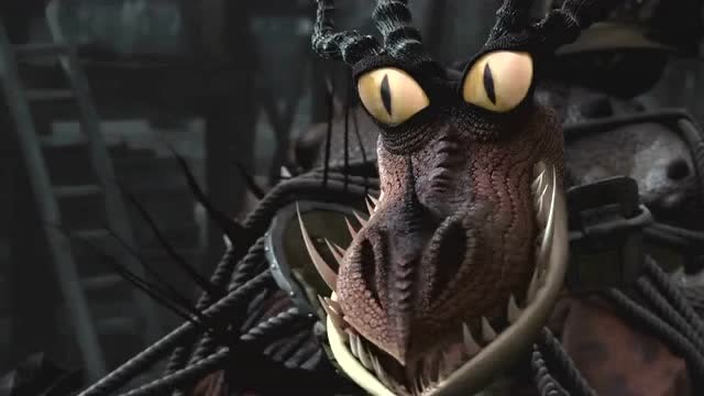 驯龙高手:这部片子最牛的人类,一个举动竟让火焰龙低头臣服