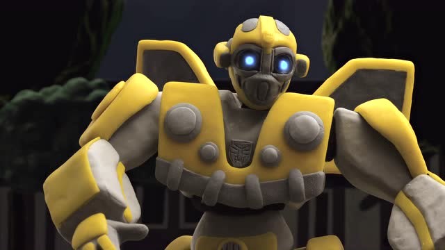 《大黄蜂》多彩泥预告,又萌出新高度!