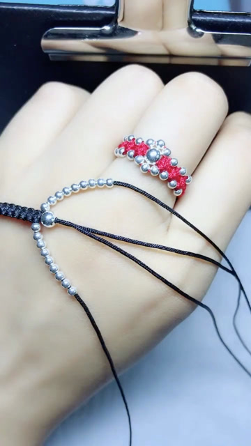银珠戒指,学会给自己编一个